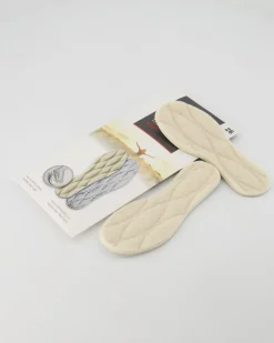 THERMO SOHLE WOLLE K Schuhspanner in Weiß