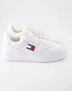 TJM Retro Basket Sneaker in Weiß