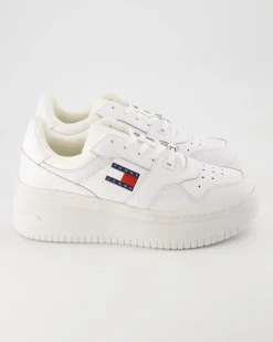 TJW Retro Basket Flatform Sneaker in Weiß