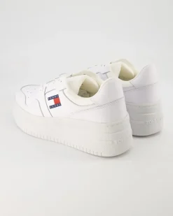 TJW Retro Basket Flatform Sneaker in Weiß