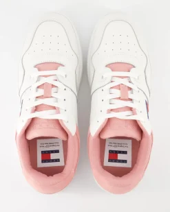 TJW Retro Basket Sneaker in Weiß