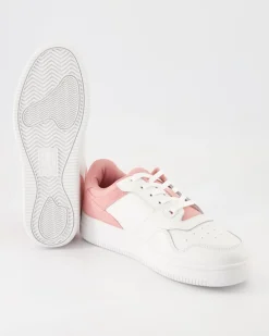 TJW Retro Basket Sneaker in Weiß