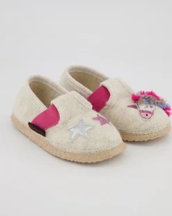 TRABENING Hausschuhe in Weiß