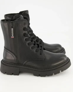 Tronchetto Schnürstiefel in Schwarz
