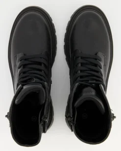 Tronchetto Schnürstiefel in Schwarz