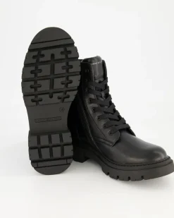 Tronchetto Schnürstiefel in Schwarz