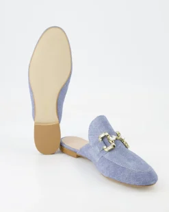 TROPEA Pantoletten in Blau