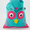 Turnbeutel Eule Rucksack in Mehrfarbig