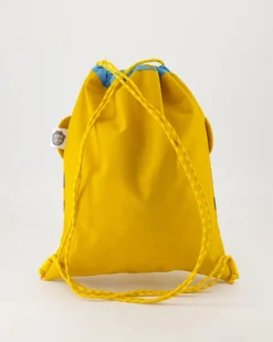 Turnbeutel Tiger Rucksack in Gelb