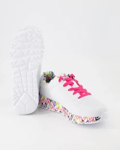 Uno Lite - Lovey Luv Sneaker in Weiß