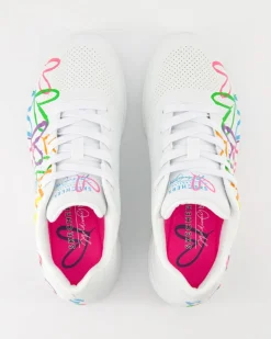 Uno-Highlight Love Sneaker in Weiß