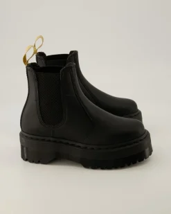 V 2976 Quad Chelsea Boots in Schwarz