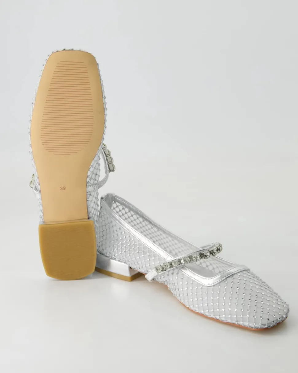 V250507 Ballerinas in Silber