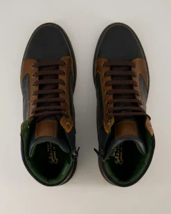 V20117 Schnürschuhe in Blau