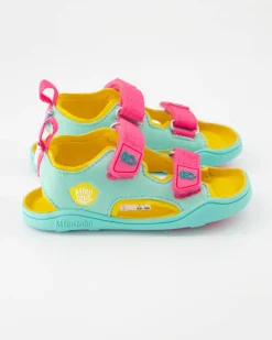 Vegan Airy Eule Sandalen in Grün