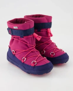 Vegan Snowy Winterstiefel in Lila