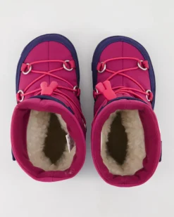 Vegan Snowy Winterstiefel in Lila