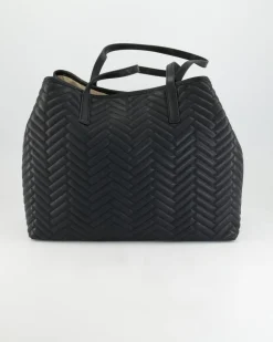 Vikky II Large 2 in 1 Tote Handtasche in Schwarz