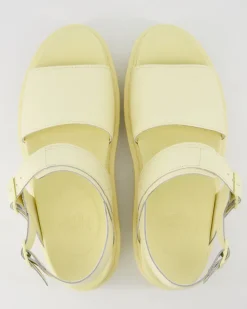 Voss Mono Sandalen in Gelb
