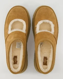 W Bea Mary Jane Pantoletten in Beige