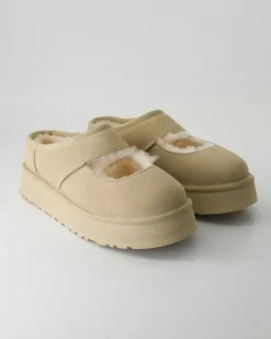 W Bea Mary Jane Pantoletten in Beige