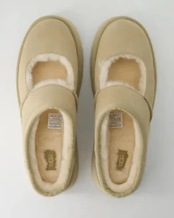 W Bea Mary Jane Pantoletten in Beige