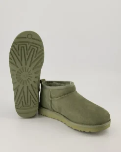 W Classic Ultra Mini Winterstiefel in Grün