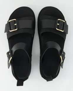 W Goldenstar Villa Sandalen in Schwarz