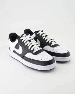 W Nike Court Vison Lo Sneaker in Schwarz