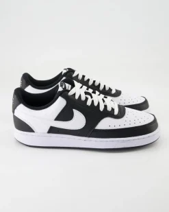 W Nike Court Vison Lo Sneaker in Schwarz