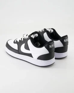 W Nike Court Vison Lo Sneaker in Schwarz