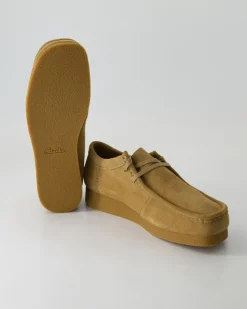 WALLABEEEVO Schnürschuhe in Beige
