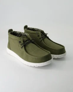 Wally Mid Sneaker in Grün