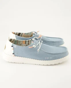Wendy Boho Slipper in Blau