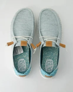 Wendy Heathered Sneaker in Blau