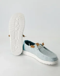 Wendy Heathered Sneaker in Blau