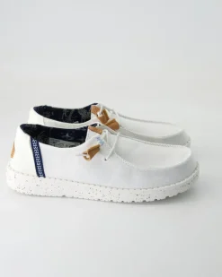 Wendy Washed Sneaker in Weiß