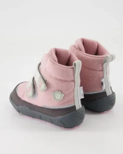 Wolle Comfy Winterstiefel in Rosa