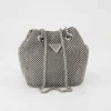 Zalina Pouch Handtasche in Silber